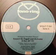 LP - Mozart, Richter, Stamitz - Fagottkonzert / Sinfonia A-Dur / Sinfonie Es-Dur