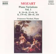 Wolfgang Amadeus Mozart , Francesco Nicolosi - Piano Variations, Vol. 1