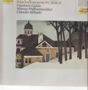 LP - Mozart - Gulda , Abbado w/ Wiener Philharmoniker - Piano Concertos Nos. 20 & 21
