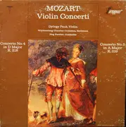LP - Mozart - György Pauk - Violin Concerti - Mono / Hexagon label