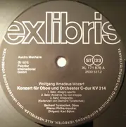 LP - Wolfgang Amadeus Mozart , Gerhard Turetschek , Dietmar Zeman , Wiener Philharmoniker , Karl Böhm - Oboenkonzert C-Dur KV 314 Gatottkonzert B-Dur KV 191