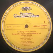 LP - Mozart - Géza Anda w/ Camerata Academica Salzburg - Klavierkonzerte  - Piano Concertos - B-dur | In B Flat Major | Kv 238 - Es-dur | In E Flat Major | Kv 482