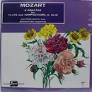 LP - Wolfgang Amadeus Mozart , Gottfried Hechtl , Beatriz Klien - 6 Sonatas For Flute And Harpsichord, K. 10-15