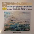 LP - Wolfgang Amadeus Mozart , Herbert von Karajan , Berliner Philharmoniker - Symphonien Nr.40 G-Moll, Nr.41 C-Dur 'Jupiter'