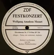 LP - Mozart - Festkonzert - Divertimento Kv 334 D-Dur