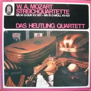 Mozart / Heutling-Quartett - Streichquartette Nr.14 G-Dur KV 387 - Nr.15 D-Moll KV 421