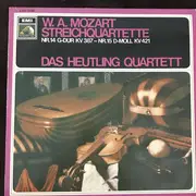 LP - Mozart / Heutling-Quartett - Streichquartette Nr.14 G-Dur KV 387 - Nr.15 D-Moll KV 421