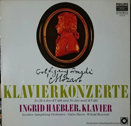 Mozart - Klavierkonzerte Nr. 23 A-dur, Kv 488 Und Nr. 24 C-moll Kv 491