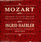 LP - Mozart - Piano Concerto Nos. 15 & 16