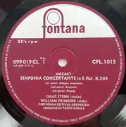 LP - Mozart - Sinfonia Concertante / Violin Concerto No. 3