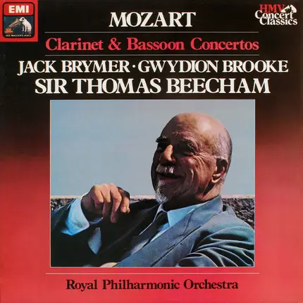 Wolfgang Amadeus Mozart , Jack Brymer ∙ Gwydion Brooke , Sir Thomas Beecham , The Royal Philharmoni - Clarinet & Bassoon Concertos