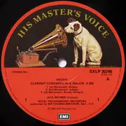 LP - Wolfgang Amadeus Mozart , Jack Brymer ∙ Gwydion Brooke , Sir Thomas Beecham , The Royal Philharmoni - Clarinet & Bassoon Concertos