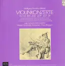 Double LP - Wolfgang Amadeus Mozart , Jaap Schröder , Mozart-Ensemble Amsterdam , Frans Brüggen - Violinkonzerte KV 63 • 203 • 204 • 207 • 211