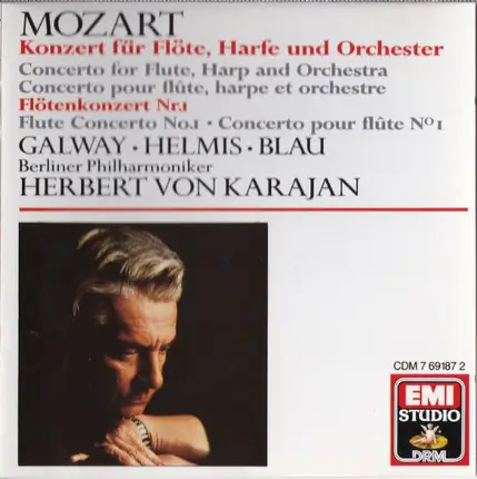 Mozart - Konzert Für Flöte, Harfe Und Orchester / Flötenkonzert Nr.1