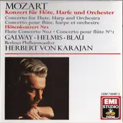 CD - Mozart - Konzert Für Flöte, Harfe Und Orchester / Flötenkonzert Nr.1