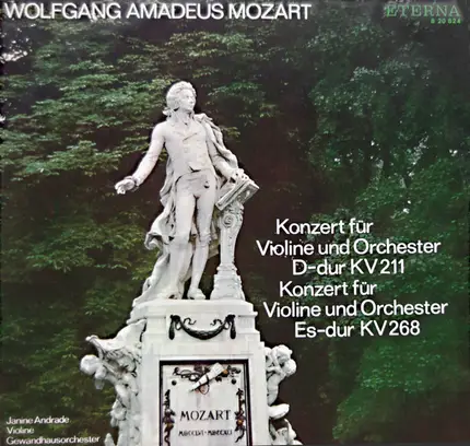 W.A Mozart - Konzert Für Violine Und Orchester D-dur KV 211 / Es-dur KV 268