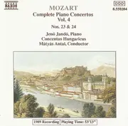 CD - Mozart - Complete Piano Concertos Vol. 4 - Nos. 23 & 24