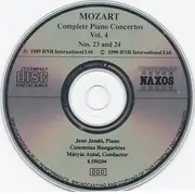 CD - Mozart - Complete Piano Concertos Vol. 4 - Nos. 23 & 24