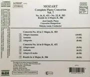CD - Mozart - Complete Piano Concertos Vol. 7- No. 16, K. 451 • No. 25, K. 504 • Rondo In A Major, K. 386 - Still Sealed