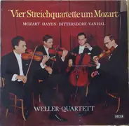 Wolfgang Amadeus Mozart , Joseph Haydn - Vier Streichquartette Um Mozart