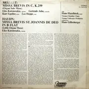 LP - Wolfgang Amadeus Mozart , Joseph Haydn , Hans Haselböck , Hans Gillesberger - Organ Solo Mass / Little Organ Mass