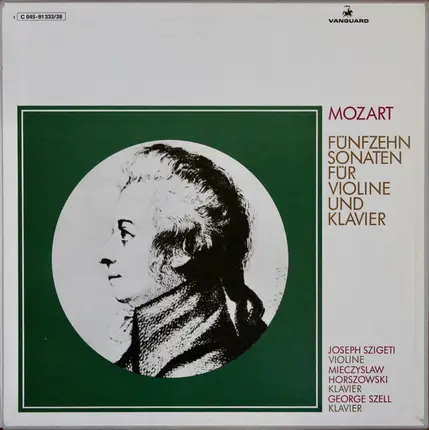 Mozart - Szell - Fünfzehn Sonaten Für Violine Und Klavier