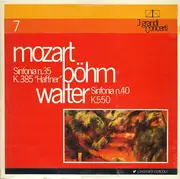 LP - Wolfgang Amadeus Mozart , Karl Böhm , Bruno Walter - Sinfonia N.35 K.385 'Haffner' Sinfonia N.40 K.550 - gatefold