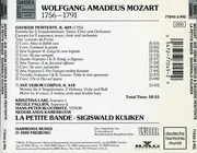CD - Mozart - Ave Verum Corpus K 618 / Davidde Penitente K 469