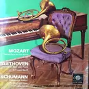 LP - Wolfgang Amadeus Mozart , Ludwig van Beethoven , Robert Schumann , Ferenc Tarjáni , Tusa Erzsébet - Twelve Duos For Two Horns - Sonata For Horn And Piano In F Major Op. 17 - Adagio And Allegro For Horn And Piano In Flat Major, Op 70
