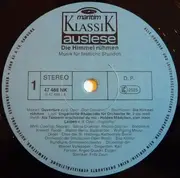 LP - Wolfgang Amadeus Mozart , Ludwig van Beethoven , Franz Schubert , Franz Liszt , Giuseppe Verdi - Die Himmel Rühmen  Musik Für Festliche Stunden