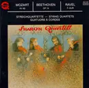 CD - Mozart / Beethoven / Ravel / Sharon Quartet - Streichquartette - KV 80 / OP 74 / F-Dur
