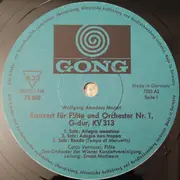 LP - Mozart / Boccherini - Konzert Für Flöte Und Orchester Nr.1 G-dur / Konzert Für Flöte Und Orchester D-dur / Menuett D-dur - mono