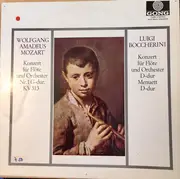 LP - Mozart / Boccherini - Konzert Für Flöte Und Orchester Nr.1 / Konzert Für Flöte Und Orchester D-dur / Menuett D-dur