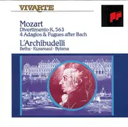 CD - Wolfgang Amadeus Mozart , L'Archibudelli , Vera Beths , Jürgen Kussmaul , Anner Bylsma - Mozart Divertimento K. 563 4 Adagios & Fugues After Bach