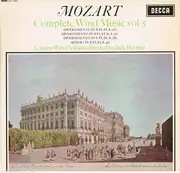 LP - Mozart - Complete Wind Music Vol. 5 - Mono