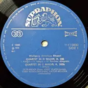 LP - Wolfgang Amadeus Mozart , Petr Brock , Vlach Quartet - Quartets For Flute And Strings