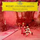 LP - Wolfgang Amadeus Mozart , Philharmonische Solisten Berlin - 4 Flötenquartette