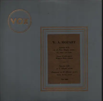 Mozart (Ricci / D'Atilli / Boynet ) - Sonata # 10 In B Flat Major