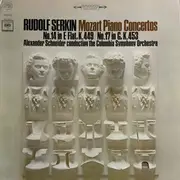 LP - Wolfgang Amadeus Mozart , Rudolf Serkin - Piano Concertos No.14 In E-Flat, K.449 / No.17 In G, K.453
