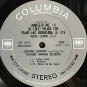 LP - Wolfgang Amadeus Mozart , Rudolf Serkin - Piano Concertos No.14 In E-Flat, K.449 / No.17 In G, K.453