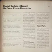 LP-Box - Wolfgang Amadeus Mozart - Six Great Piano Concertos
