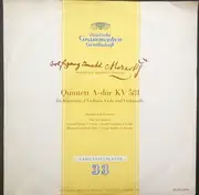 LP - Wolfgang Amadeus Mozart , - Quintett A-Dur KV 581 (Stadler Quintett) - Gatefold / Tulip Label