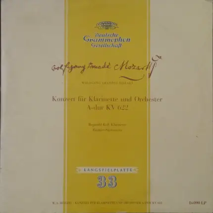 Mozart - Konzert Für Klarinette Und Orchester A-dur KV 622