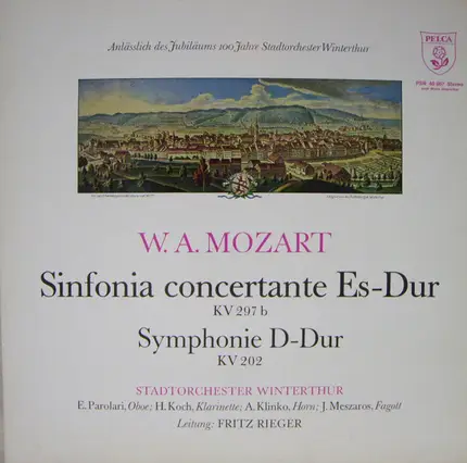 Mozart - Sinfonia Concertante Es-dur KV 297 b / Symphonie D-dur KV 202