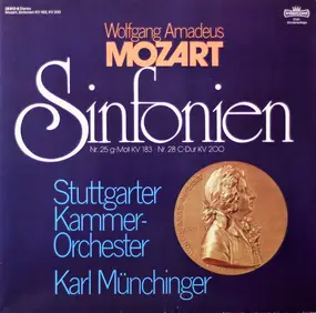 Wolfgang Amadeus Mozart - Sinfonien Nr. 25 G-Moll Kv 183 / Nr. 28 C-Dur Kv 200