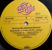 LP - Mozart - Jupiter-Sinfonie Nr.41 / Linzer-Sinfonie Nr.36
