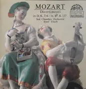 CD - Wolfgang Amadeus Mozart , Suk Chamber Orchestra , Josef Vlach - Divertimenti in D, K. 334 - in Bb, K.137