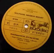 Double LP - Mozart / Suske-Quartett - Die »Preußischen Quartette« - Quartett D-dur KV 499