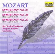 CD - Mozart - Symphony No. 25 (In G Minor, K.183) / Symphony No. 28 (In C Major, K.200) / Symphony No. 29 (In A Major, K.201)