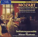 CD - Wolfgang Amadeus Mozart - Flötenquartette KV 285 & 298 / Klavierquartett KV 478